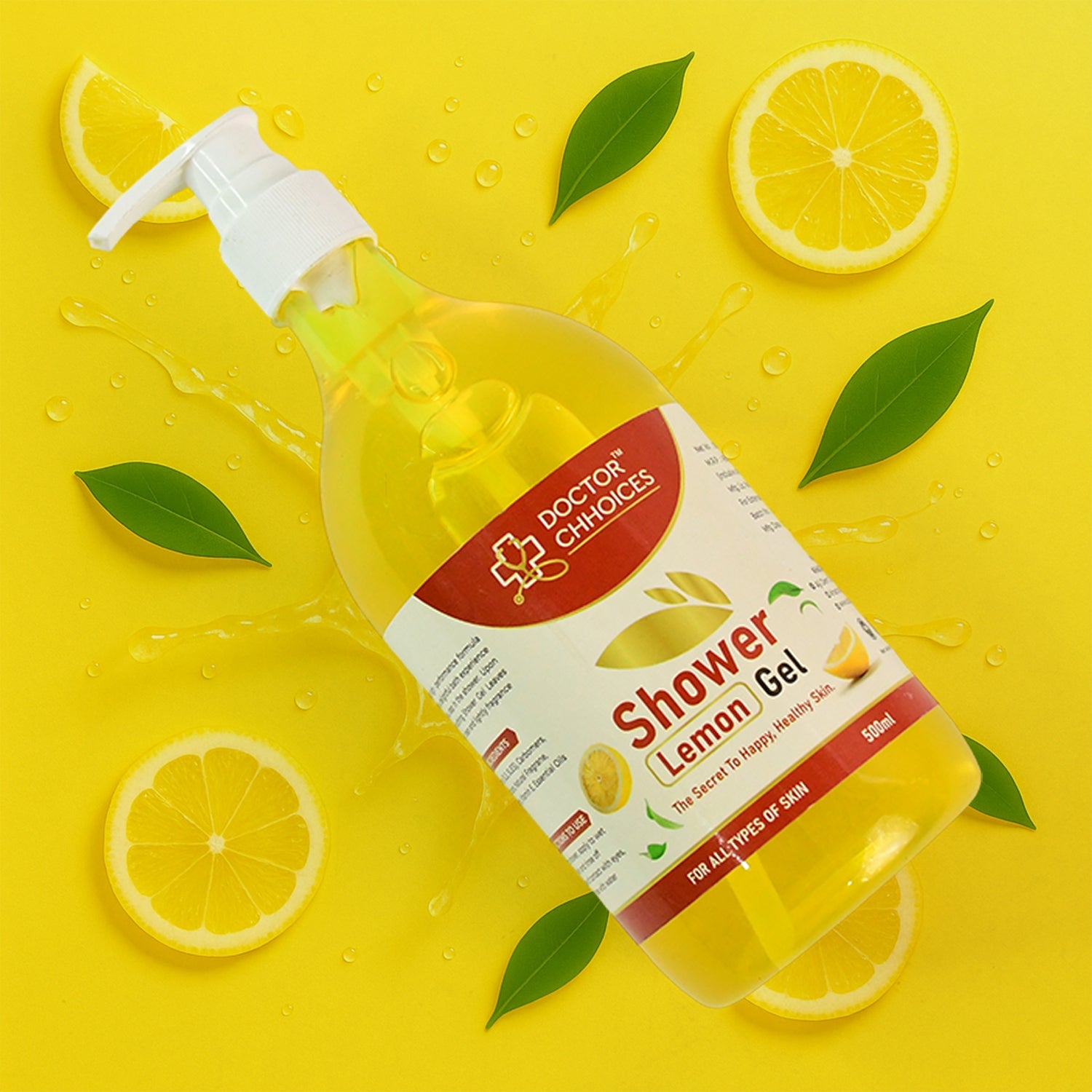 Doctor Chhoices / Choices Lemon Shower Gel – 500ml (1 Pc) Doctor Chhoices / Choices Lemon Shower Gel – 500ml (1 Pc)